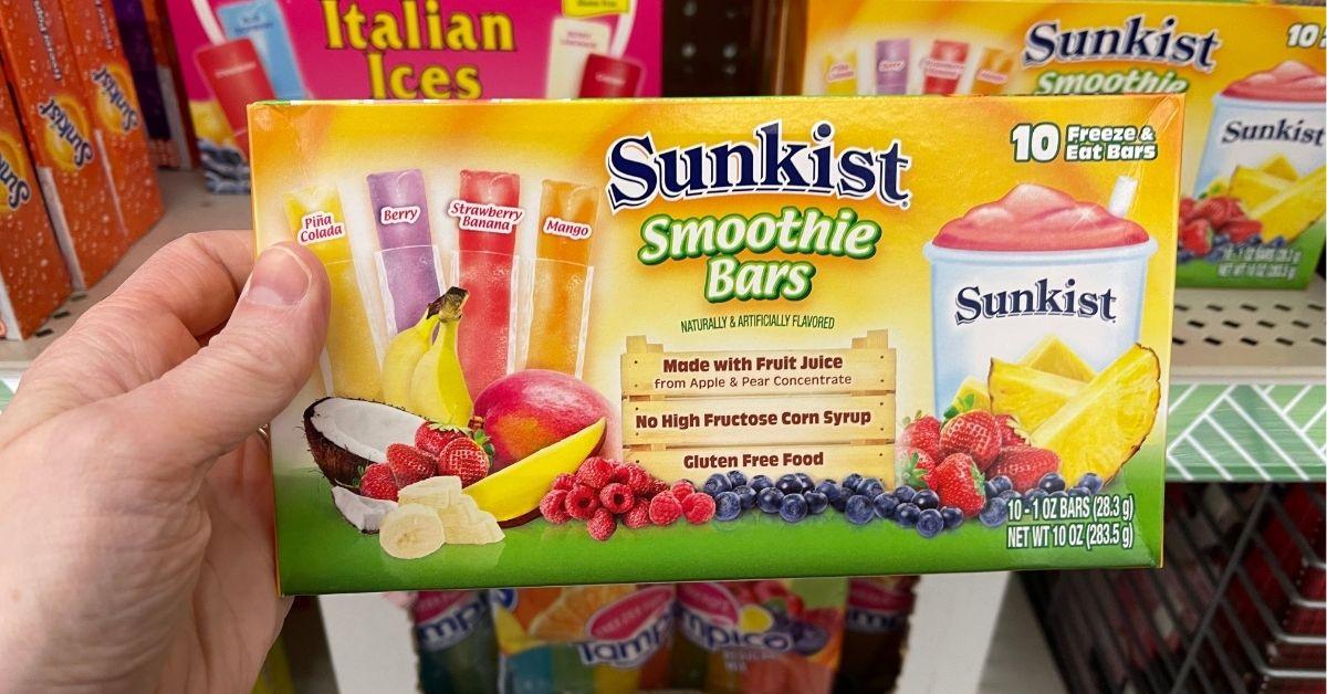 sunkist smoothie bars