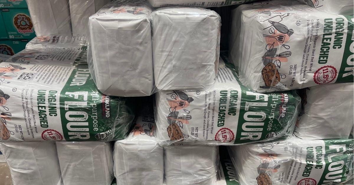 pack of organic flour