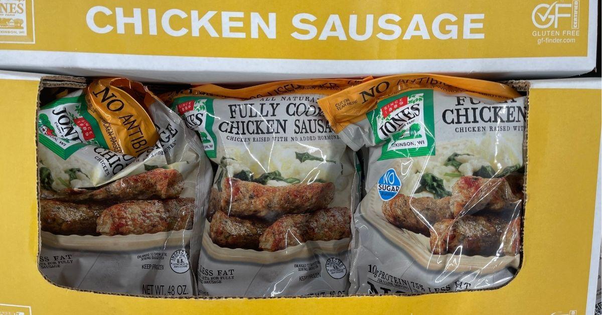 jones dairy farm chicken sausage