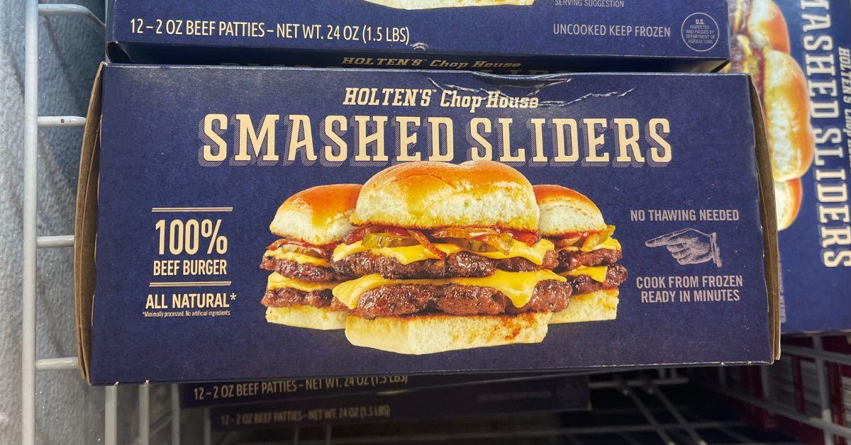 chop house smashed sliders