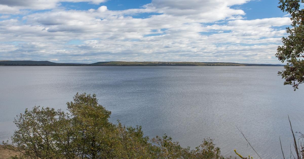 view from crowder point rv park