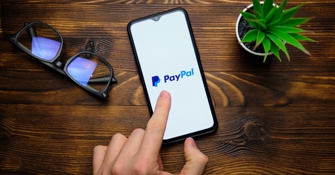 Paypal app on phone