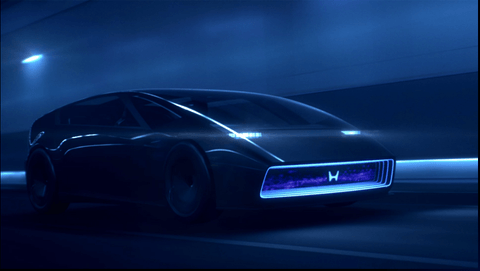 Futuristic Honda EVs