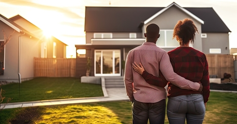 happy homeowners