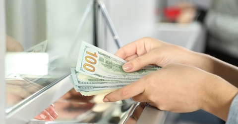 Banking in person
