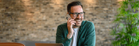 freelancer on the phone