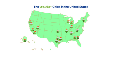 Grinichiest Cities in the U.S.