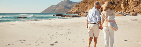 Older couple enjoying retirement