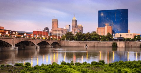 Indiana skyline
