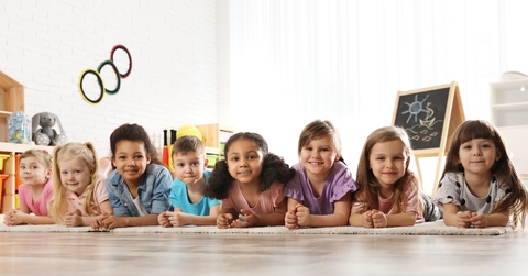 Kids at daycare