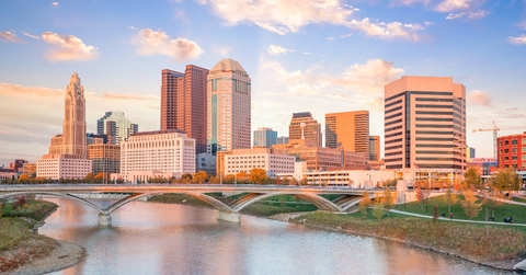 columbus ohio skyline