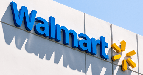 Walmart storefront