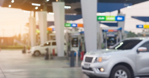 gas station