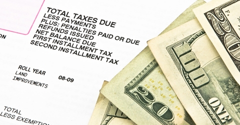 property tax with currency