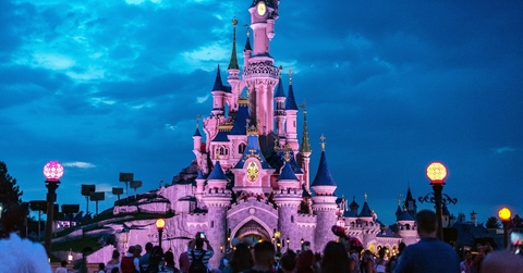 castle of Sleeping Beauty at Disneyland Paris