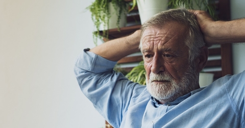 senior man thinking about business strategy