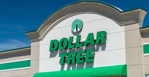dollar tree logo outside store during day time