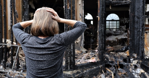 house fire damage