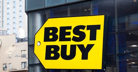 best buy sign on 14th street store in new york
