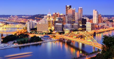 Pittsburgh Pennsylvania skyline 