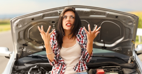 madness due to broken car