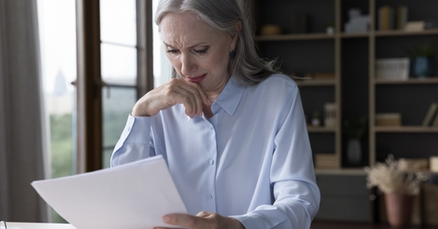 receiving bad shocking news about loss