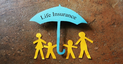 life insurance written on paper family