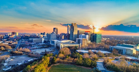 downtown raleigh north carolina skyline