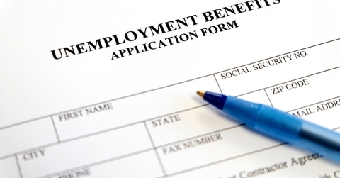 blank unemployment benefits application form