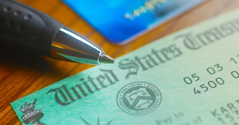 united states treasury check
