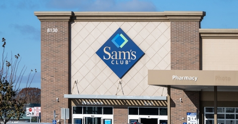 sam's club entrance during day time
