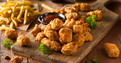 homemade crispy popcorn chicken