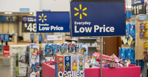 everyday low price inside walmart store