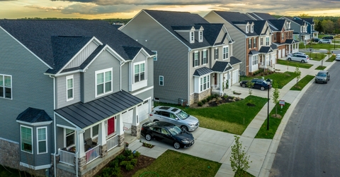 neighborhood street in maryland