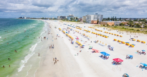 st petersburg clearwater coastline