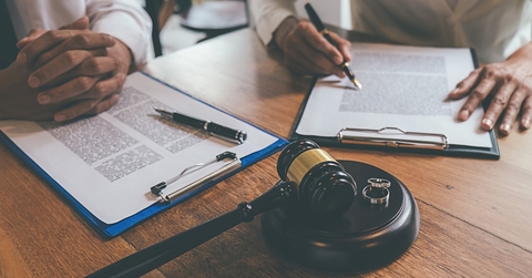 signing divorce documents