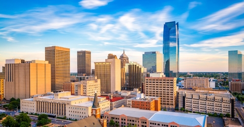 Oklahoma City Oklahoma USA Skyline