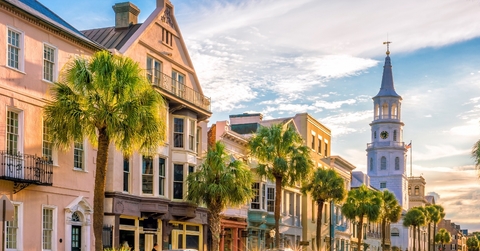 cars on street charleston south carolina