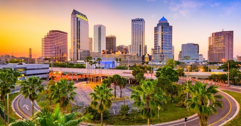 tampa florida skyline