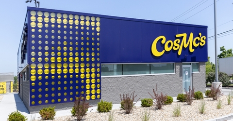 CosMc&#x27;s small-format restaurant backside