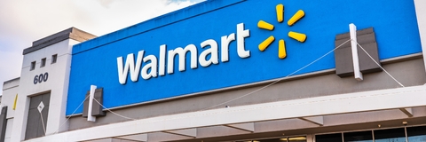 people shopping at walmart store
