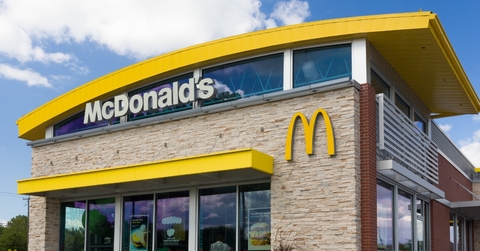 Contemporary McDonald&#x27;s Restaurant Exterior