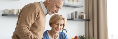 middle-aged couple
