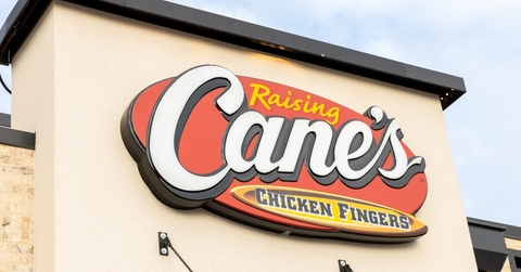 Raising Cane's storefront