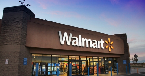 Walmart store in Ridgecrest California