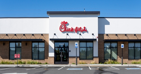 Chick-fil-a fast food restaurant
