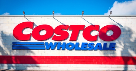 COSTCO Exterior with Palm Tree Shadow