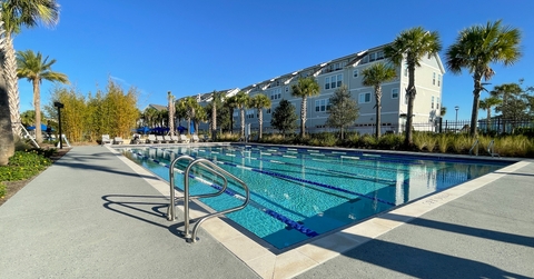 A neighborhood amenity complex