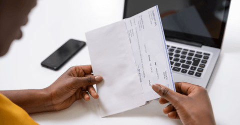 holding paycheck