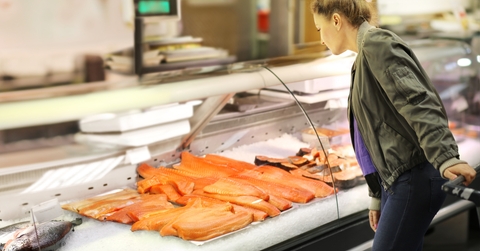 shopping for fresh fish